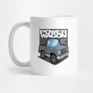 Frost Blue Metallic - Power Wagon (1980 - White-Based) Mug